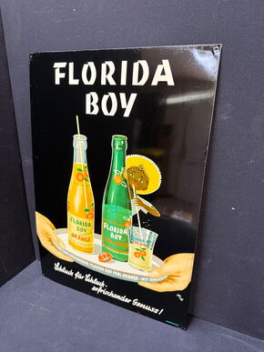 Florida Boy (Blechschild um 1960)