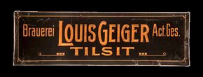 Louis Geiger Brauerei um 1908-1914