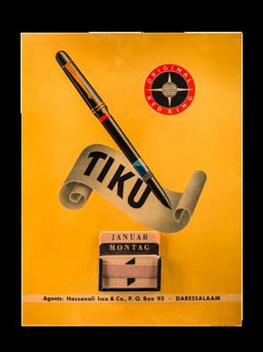 Red Ring Stifte – Tiku, um 1955