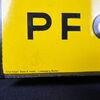 Beckh Bier Pforzheim Emailschild 50 x 33 cm um 1950