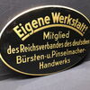 Bürsten- und Pinselmacher-Handwerk - Eigene Werkstatt (Um 1925) A161