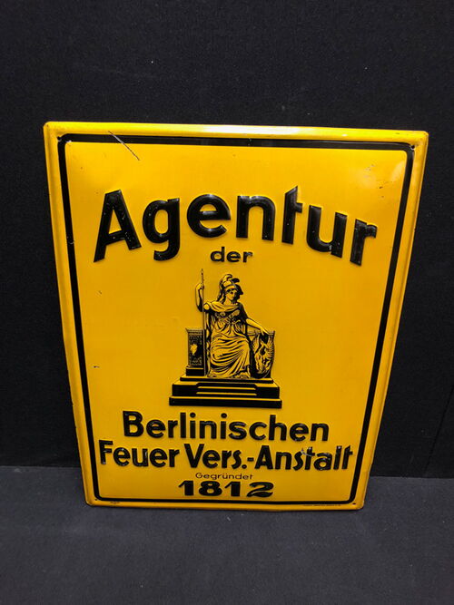 Berlinische Feuer- Versicherungs Anstalt - Agentur (Um 1920) A157