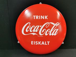 Coca Cola Blechdeckel (60er Jahre) im absoluten Top-Zustand 