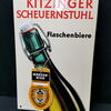 Heyd & Scheuernstuhl Brauerei Kitzingen Emailschild (Um 1930)