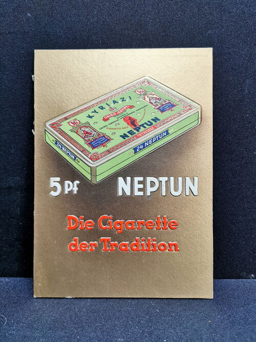 Kyriazi Neptun Werbepappe (Um 1930)