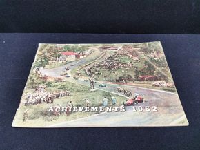 Continental Achievements - Originalbroschüre aus dem Jahr 1952
