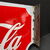 Coca Cola Fahnenschild aus der Zeit vor 1945 (beidseitig emailliert)