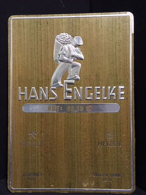 Heinz Engelke Werbeschild Heizöl Berlin Britzer Damm Shell 