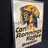 Rönning Kaffee Bremen - Blechschild mit Kunststoffüberzug (50er Jahre)