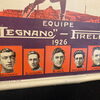 Equipe Legnano 1926-  Pirelli- Fahrrad Blechschild 24,3 x 34,5 cm - Italien um 1926