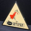 KEB - Cravates de luxe (KEB Luxuskravatten) Blechschild mit Semi-Glas- Überzug (Ca. 20 x 20 x 20 cm) A4