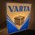 Varta Batterien - kleine Leuchtreklame - Wohnfertig -  36 x 30 x 12 cm - um 1955