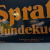 Spratts Spatt´s Hundekuchen Emailschild 98 x 64 cm - Lindenstaedt - D um 1915