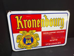 Kronenbourg Strasbourg - Bier (50er Jahre)