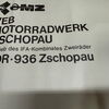 Motorradwerk Zschopau - Betrieb des IFA Kombinates (Größes Schauplakat) TS 250/1 Motor MA 250/4