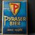 Pyraser Bier - Immer vorzüglich (Imoglasschild der 50er Jahre)