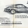 „Ferrari" Werbebroschüre des Importeurs Auto-Becker (60er Jahre)