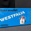 Westfalia Separator - Melkmaschinen Thermometer (Abgekantetes Blechschild der 60er Jahre)
