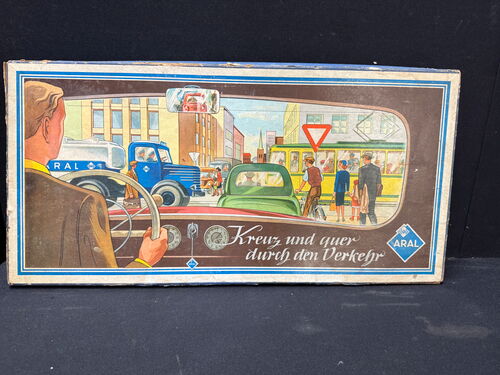 ARAL Gesellschaftsspiel der 50er Jahre - Kreuz und quer durch den Verkehr