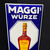 Maggi Würze - einzig (Emailleschild Reproduktion)