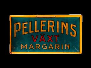 Pellerins Växt Margarin um 1910