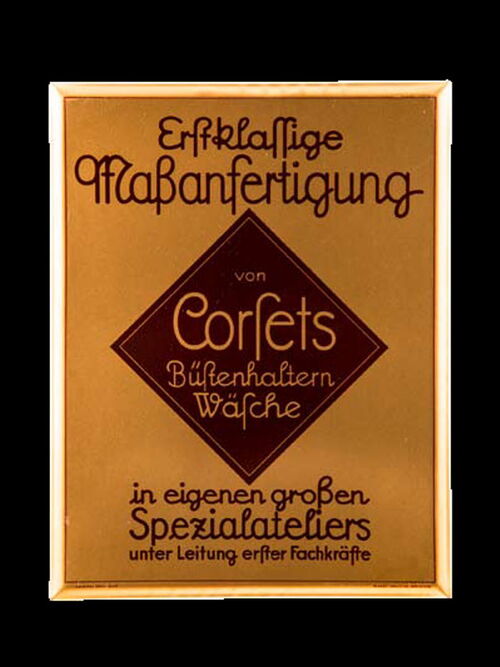 Erstklassige Maßanfertigung von Corsets, Büstenhaltern & Wäsche um 1925