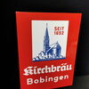 Kirchbräu Bier Bobingen - Seit 1652 (Emailschild)  