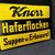 Knorr Haferflocken - Suppen- und Erbswurst (Emailleschild um 1920)