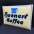 Haenert Kaffee - Gewölbtes Emailleschild aus der Zeit um 1925
