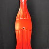 Coca Cola Blechschild in Flaschenform - Inklusive Thermometer - XXL (Um 1960)