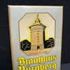 Brauhaus Nürnberg - Großes 50er Jahre Blechschild mit Imoglasüberzug