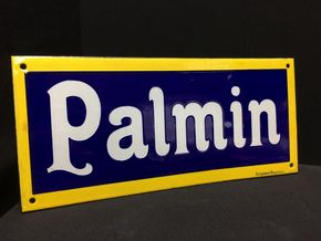 Palmin (40 x 18 cm) flach um 1900