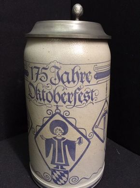 Rastal Jubiläumskrug 175 Jahre Oktoberfest 1985 mit Zertifikat 