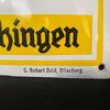 St. Lutzen Luzen Bräu Emailschild Hechingen - um 1925/30