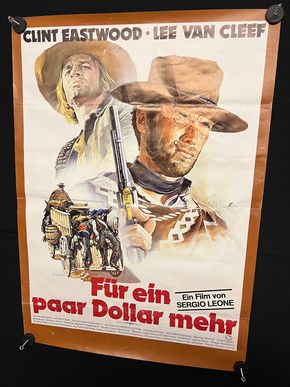 Clint Eastwood - Für ein paar Dollar mehr - Original-Filmplakat 59 x 83 cm Casaro