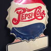 Pepsi Cola XXL Kronkorkenschild Blech 130x100 cm ( USA 1949 )