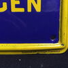 Exigem Emailschild - spanisches Schild für Solinger Messer um 1930 