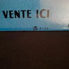 Kleber V10 EN VENTE ICI Emailleschild 97x48 cm um 1960