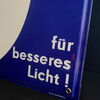 Tungsram - Für besseres Licht Emailschild - Österreich um 1970/80