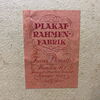 Salem Gold Cigaretter (20er Jahre Werbepappe im Originalrahmen)