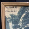 Salem Gold Zigaretten - Etwas für Sie!  (20er Jahre Werbepappe im Originalrahmen)