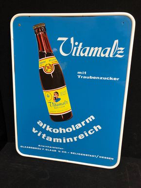 Vitamalz Nährtrunk - Alkoholarm & vitaminreich (späte 50er Jahre)