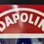 Dapolin Benzin - XL Emailleschild aus der Zeit um 1925