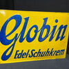Globin Edel-Schuhkrem (Geprägtes Blechschild um 1910)