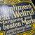Altes Blechschild - Compliment Freia Margarine - Leipzig / Schkeuditz 37 x 26 cm - D um 1905/10