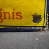 Problem Cigaretten Emailschild Reissverschluss - Dresden - 60 x 60 cm - D um 1920
