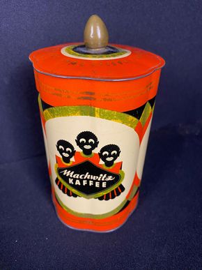 Machwitz Kaffee Hannover - kleine Blechdose 13 x 8 cm