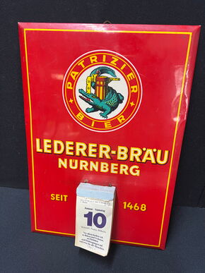 Lederer Bräu Nürnberg (Imoglas Kalender)