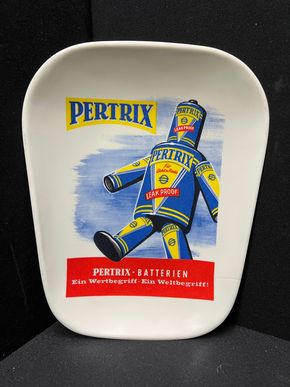 Pertrix Batterien Kunststoff-Zahlteller