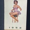 Pinup-Kalender aus dem Jahr 1962 mit Elvgreen Motiven